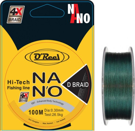 O'Reel Nano D Braid 0,28 100m