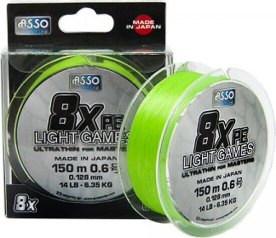 Asso Pe8X Light Games 150m 0,330mm 27,24kg