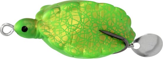 Predator-Z Tortuga teknőcutánzat, 5cm, 11g, zöld, arany