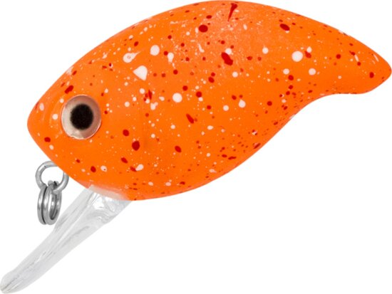 Predator-Z Tiny Fish wobbler, 3cm, 2,4g, narancs, úszó