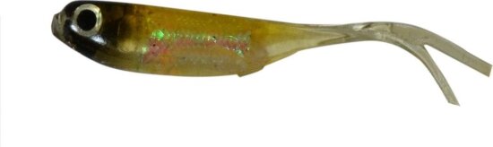 Predator-Z Offspring Tail Killer gumihal halas aromával, 5cm, olaj barna, 5db