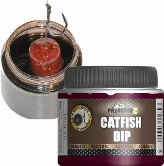 Predator-Z Harcsa mártógatós zselé dip, természetes, 130ml