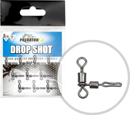 Predator-Z Drop Shot Forgó, #8x10, 10db