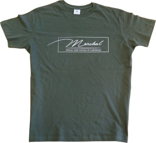 Marshal Pamut póló, 3XL, sötétzöld