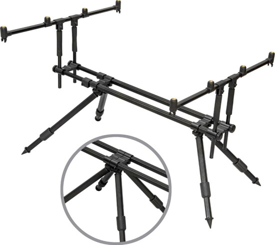 Marshal 2in1 kettő az egyben rod pod, 80-135cm