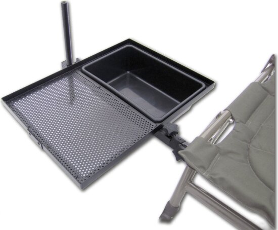 Feeder Competition Székre szerelhető csalitartó tálca és tál, 23,6 x 33,6cm