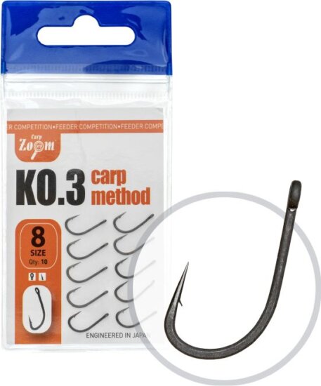 Feeder Competition KO.3 Method feeder horog, #8, 10db