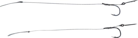 Feeder Competition FC-545 Kötött Method előke fonott, 8cm, #12; 10 mm; o0,14mm, 2db