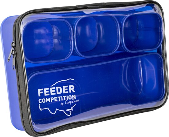 Feeder Competition EVA cipzáras tároló szett 1+3, 11,7x25x9cm