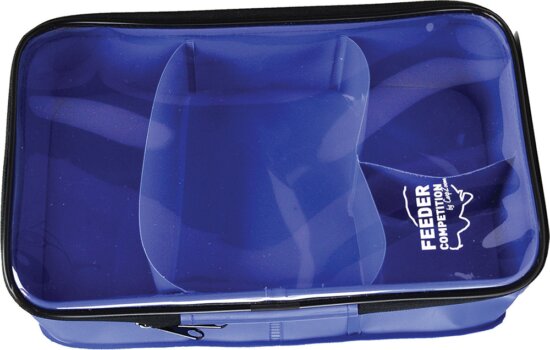 Feeder Competition EVA cipzáras tároló 4 rekesszel, 30x18x10cm