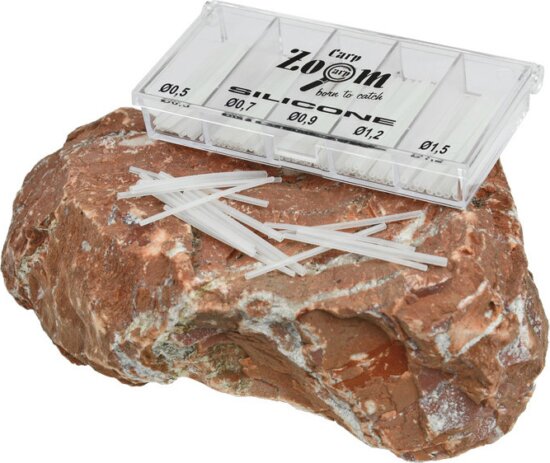 CarpZoom Úszórögzítő szilikon szett, 0,3 | 0,5 | 0,8 | 1,0 | 1,2mm, átlátszó