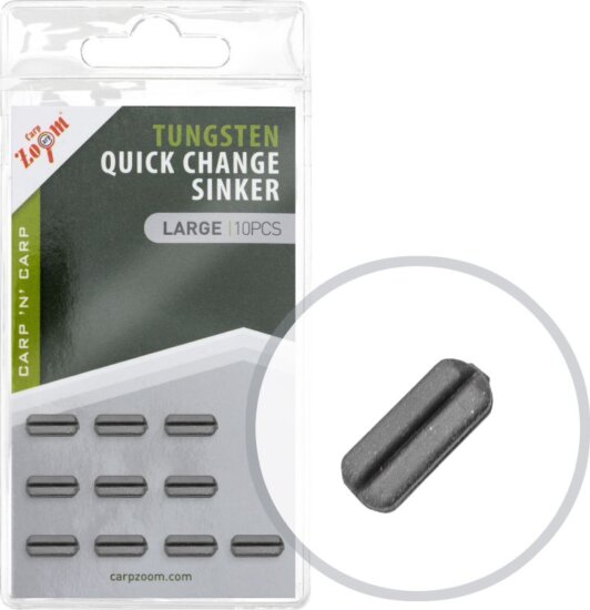 CarpZoom Tungsten előkesülyesztő nagy, 0,45g, 10db