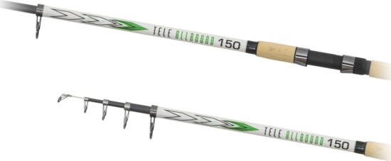 CarpZoom Tele Allround horgászbot, 350cm, 80-150g, 5 részes