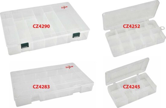 CarpZoom Szerelékes doboz (twister álló), 17,8x9,4x3cm