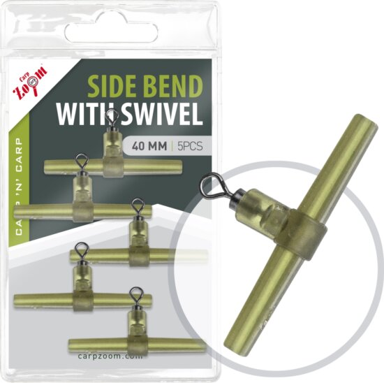 CarpZoom Side Band szerelék forgóval, 40mm, 5db