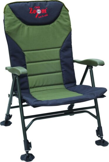 CarpZoom Recliner összkomfortos horgász fotel, 56x46x42/98cm