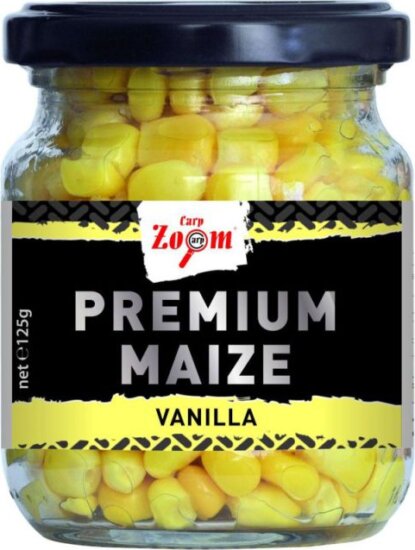 CarpZoom Prémium horgászkukorica, vanília, 125g, 220ml