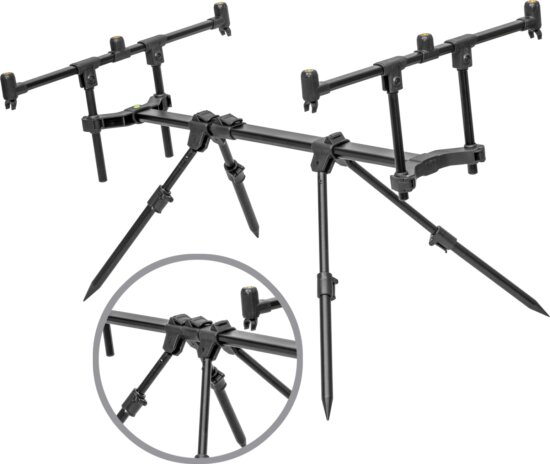CarpZoom Maximal 2in1 rod pod 3 botos, 70-110cm