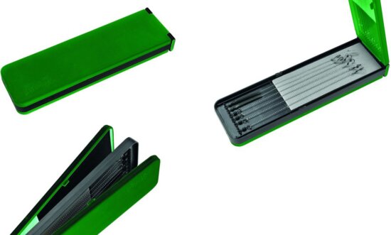 CarpZoom Kétoldalú előketartó doboz, 23,7x7x2,8cm