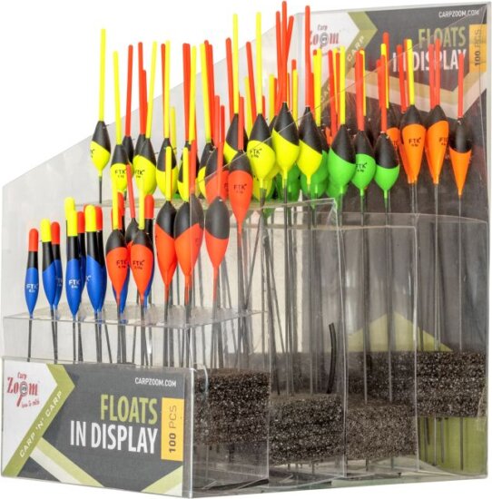 CarpZoom Keszegező úszó készlet 96 darabos