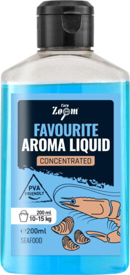 CarpZoom Favourite folyékony aroma, tenger gyümölcsei, 200ml