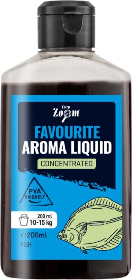 CarpZoom Favourite folyékony aroma, halas, 200ml