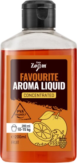 CarpZoom Favourite folyékony aroma, gyümölcs, 200ml