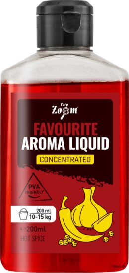 CarpZoom Favourite folyékony aroma, csípős fűszeres, 200ml