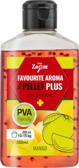 CarpZoom Favourite folyékony aroma pellettel, mangó, 200ml