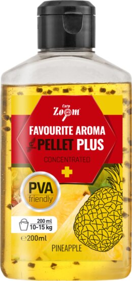 CarpZoom Favourite folyékony aroma pellettel, ananász, 200ml
