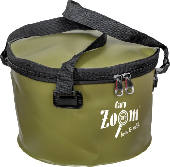 CarpZoom EVA cipzáros tároló vödör, o28x18x30cm