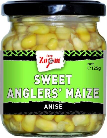 CarpZoom Édes horgászkukorica, ánizs, 125g, 220ml