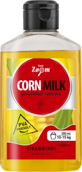 CarpZoom Corn Milk Extra folyékony adalékanyag, eper, 200ml