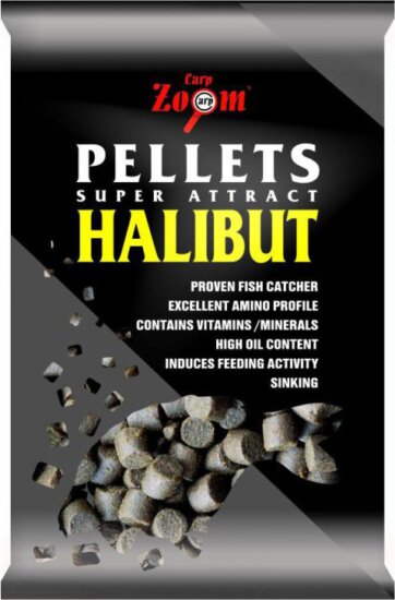 CarpZoom Big Carp Catfish Pellet nagy ponty-harcsa, 28mm, halibut, 800g