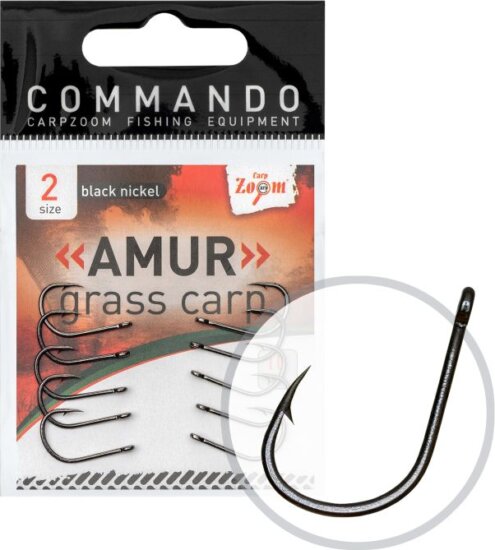 CarpZoom Amur horog, #1, 10db