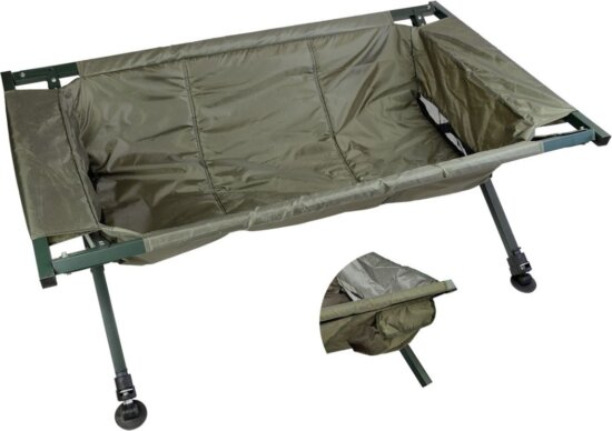 CarpZoom Állványos pontybölcső állítható lábbal, 120x69x43cm