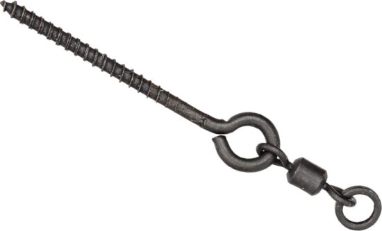 CarpZoom Menetes csalitüske forgóval, 12mm, 6db