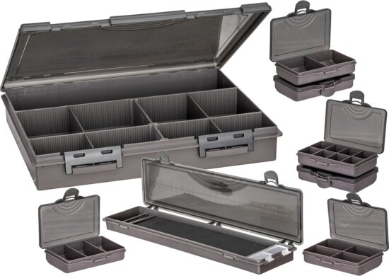 CarpZoom Carp System 1+7 darabos szerelékes doboz, 36x29x6cm