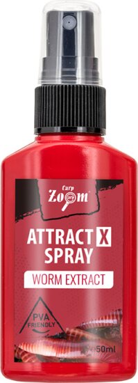 CarpZoom AttractX aroma spray, féreg kivonat, 50ml