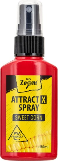 CarpZoom AttractX aroma spray, édes kukorica, 50ml