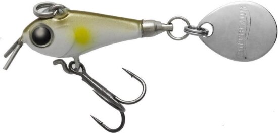 Spinnertail Tiemco Riot Blade S 30mm 14g 01 Pearl Ayu