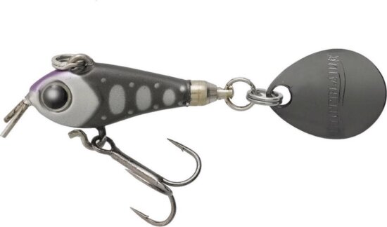 Spinnertail Tiemco Riot Blade S 20mm 5g 104 Black Yamame