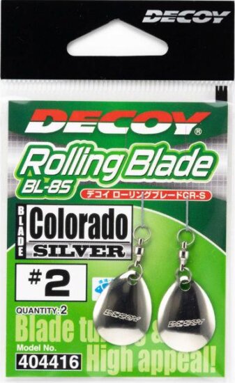Spinner Blade Forgóval Decoy Bl-8S Colorado Silver 2