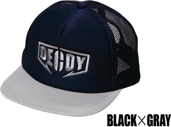 Sapka Decoy Da-17 Flat Mesh Cap Black Grey