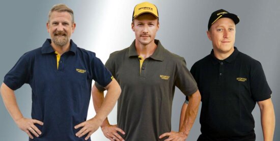 Póló Sportex Classic Navy M