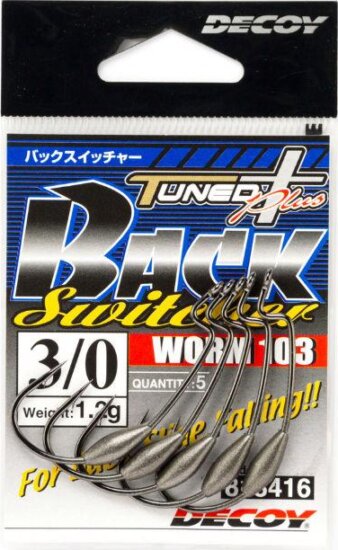 Offset Horog Súlyozott Decoy Worm 103 Back Swicher #5/0 2.0g