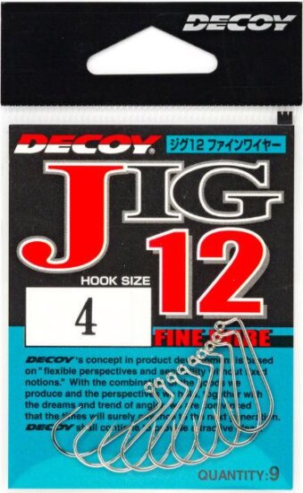Jig Horog Decoy Jig12 Fine Wire #1/0