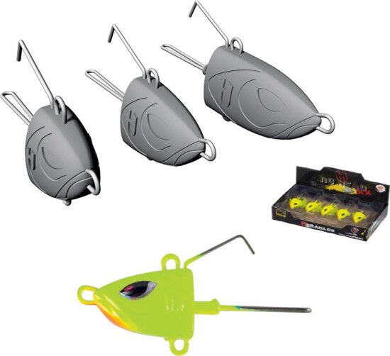 Jig Fej Ólom Herakles Xx 50g Chartreuse