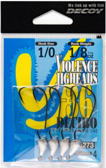 Jig Fej Offset Decoy Vj-36 Decibo Violence #1 3.5g