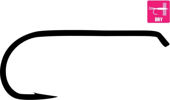 Horog Tiemco Fly TMC100B Black #10